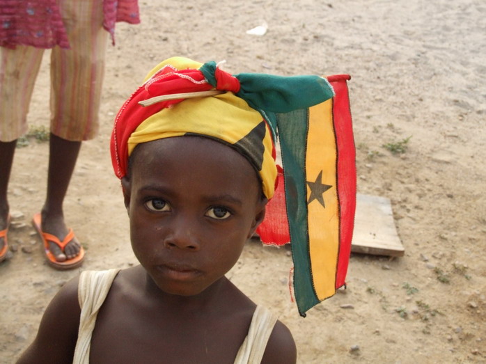 ghanaisches Kind